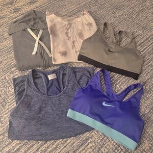 NIKE++ Women's 5pc Workout Bundle - Size S
